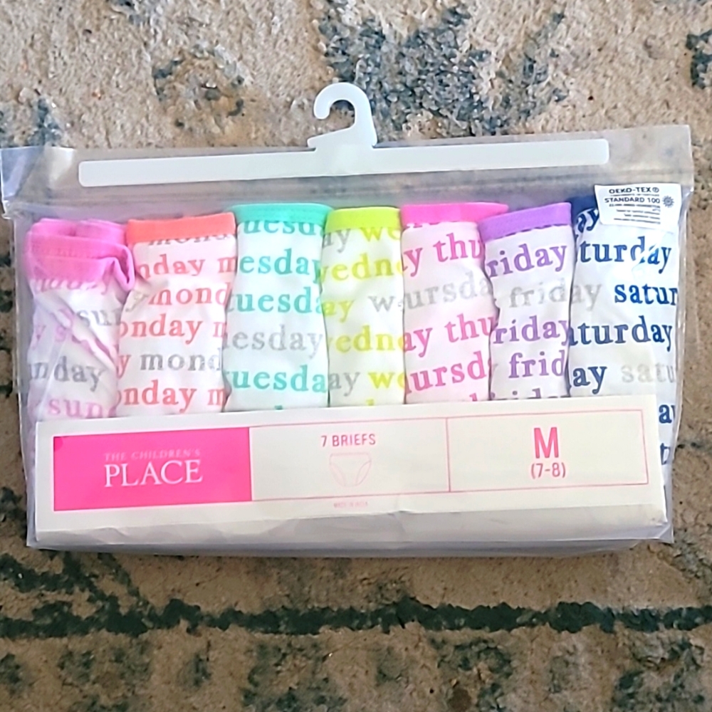Girls Briefs size 7/8 NWT